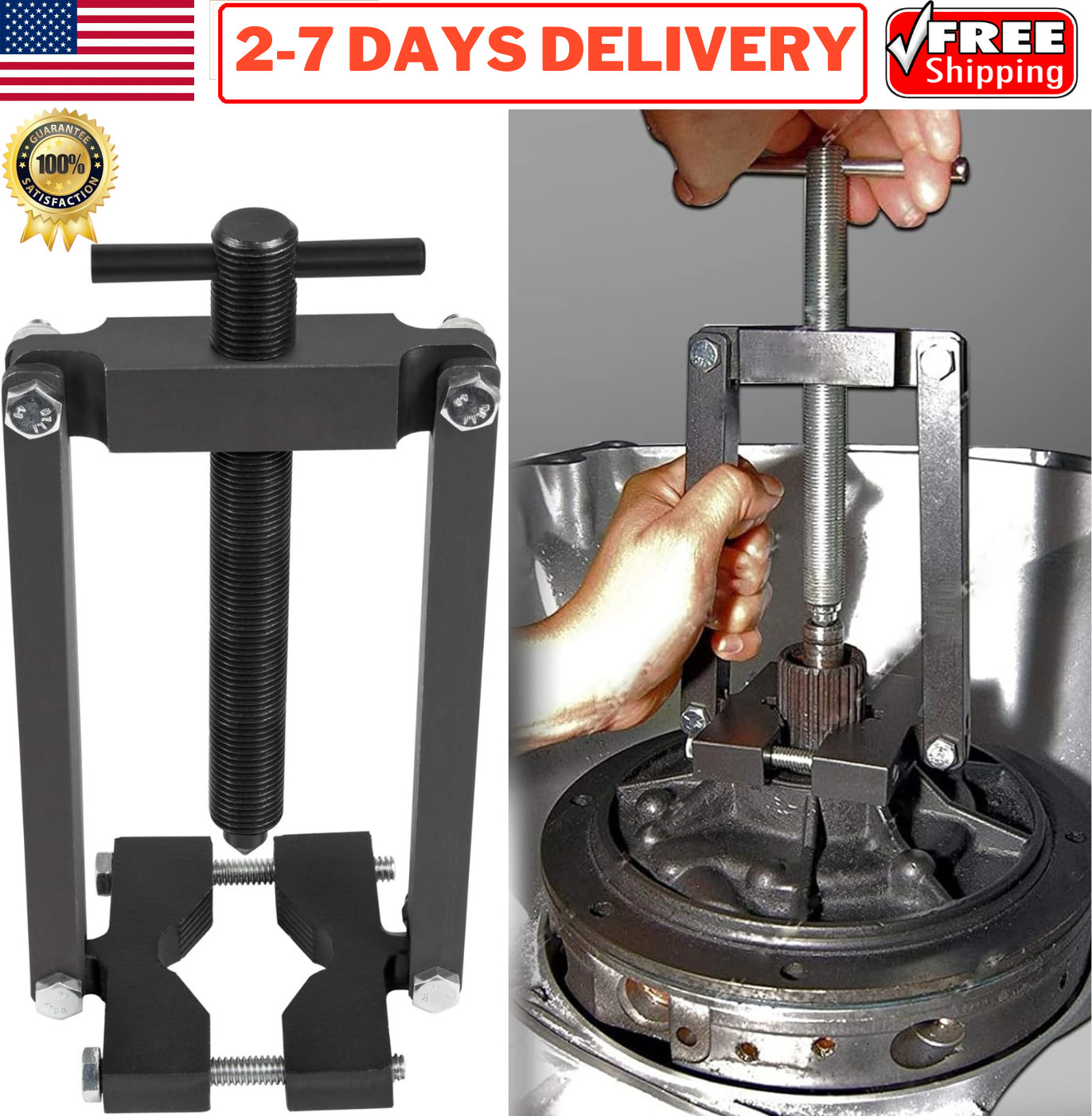 Universal Transmission Front Pump Remover T-0033 & J-45053 for Ford Chrysler GM