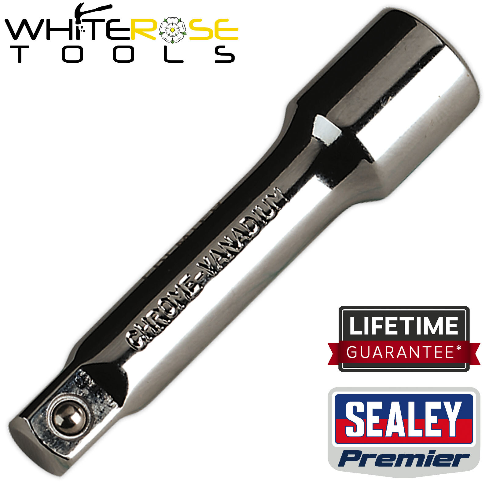 Sealey Extension Bar 75mm 3/8″Sq Drive Premier Socket Garage Automotive