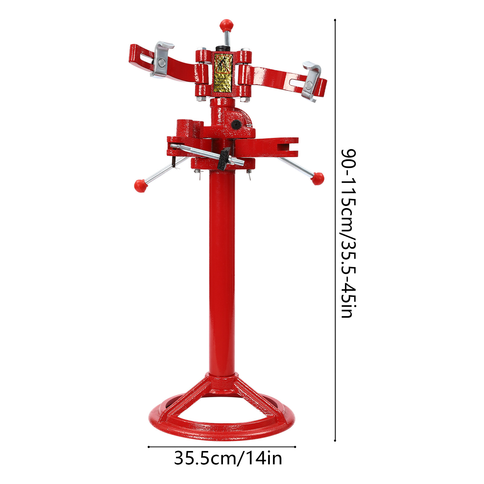 Hand Operate Strut Spring Compressor for 45In Max Vehicle Spring Removal Tool