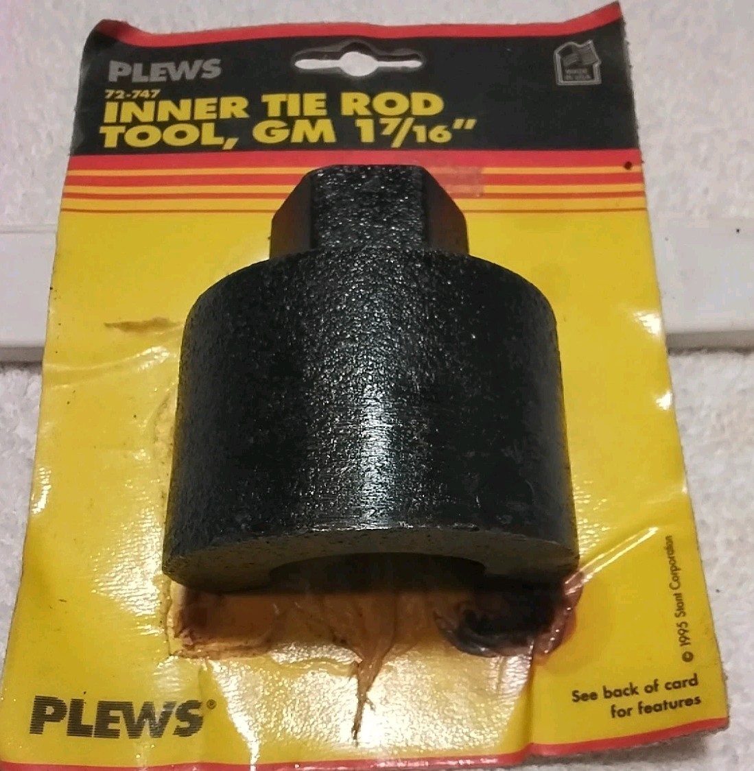 PLEWS 72-747 INNER TIE ROD TOOL GM 1-7/16″ USA
