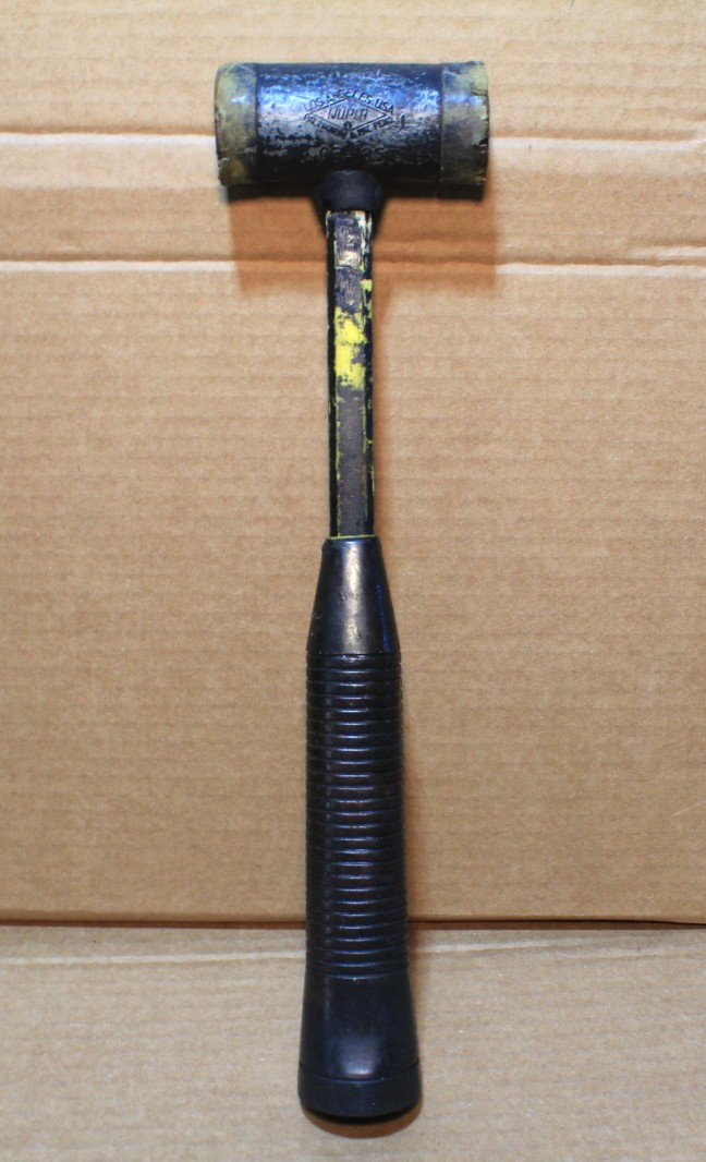 NUPLA CB-135 SOFT FACE Dead Blow Body HAMMER 1-3/16″ TIPS Pat. Pend.