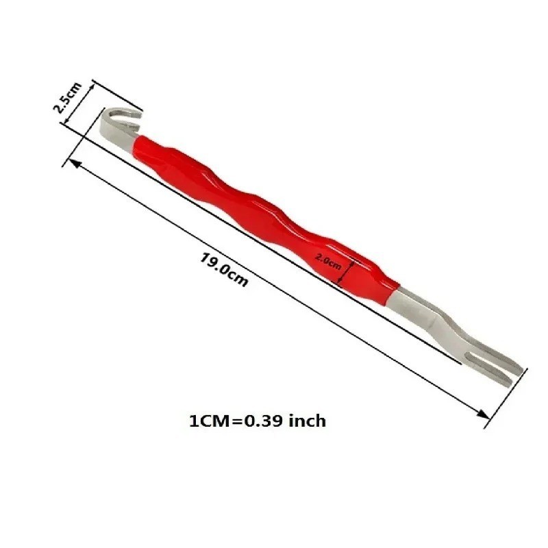 2PCS Electrical Terminal Connector Separator Tool Stainless Steel Wire Plug