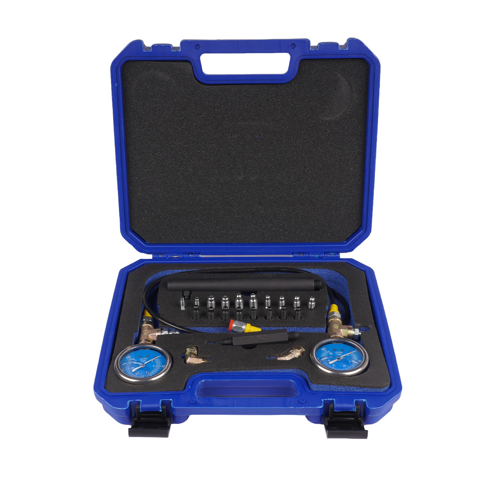 Universal Brake Pressure Tester Gauge Kit 0-3500PSI ABS Hydraulic Oil Pressure