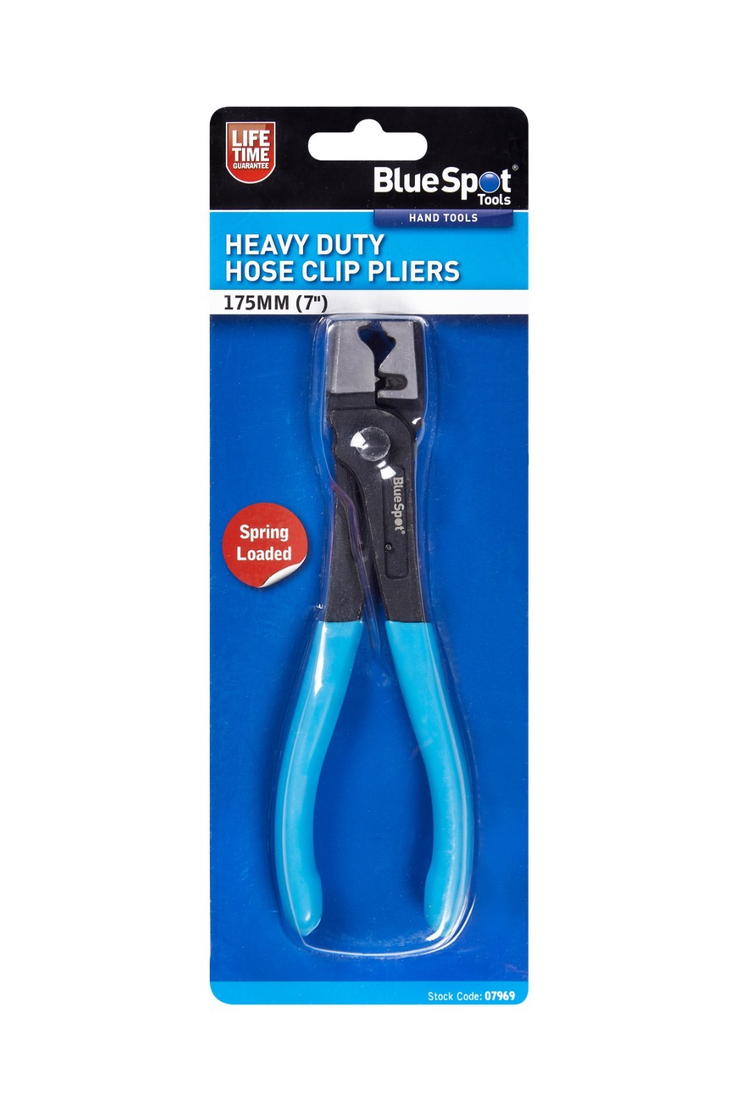 Blue Spot Tools 175mm 7″ Heavy Duty Hose Clip Pliers – 07969