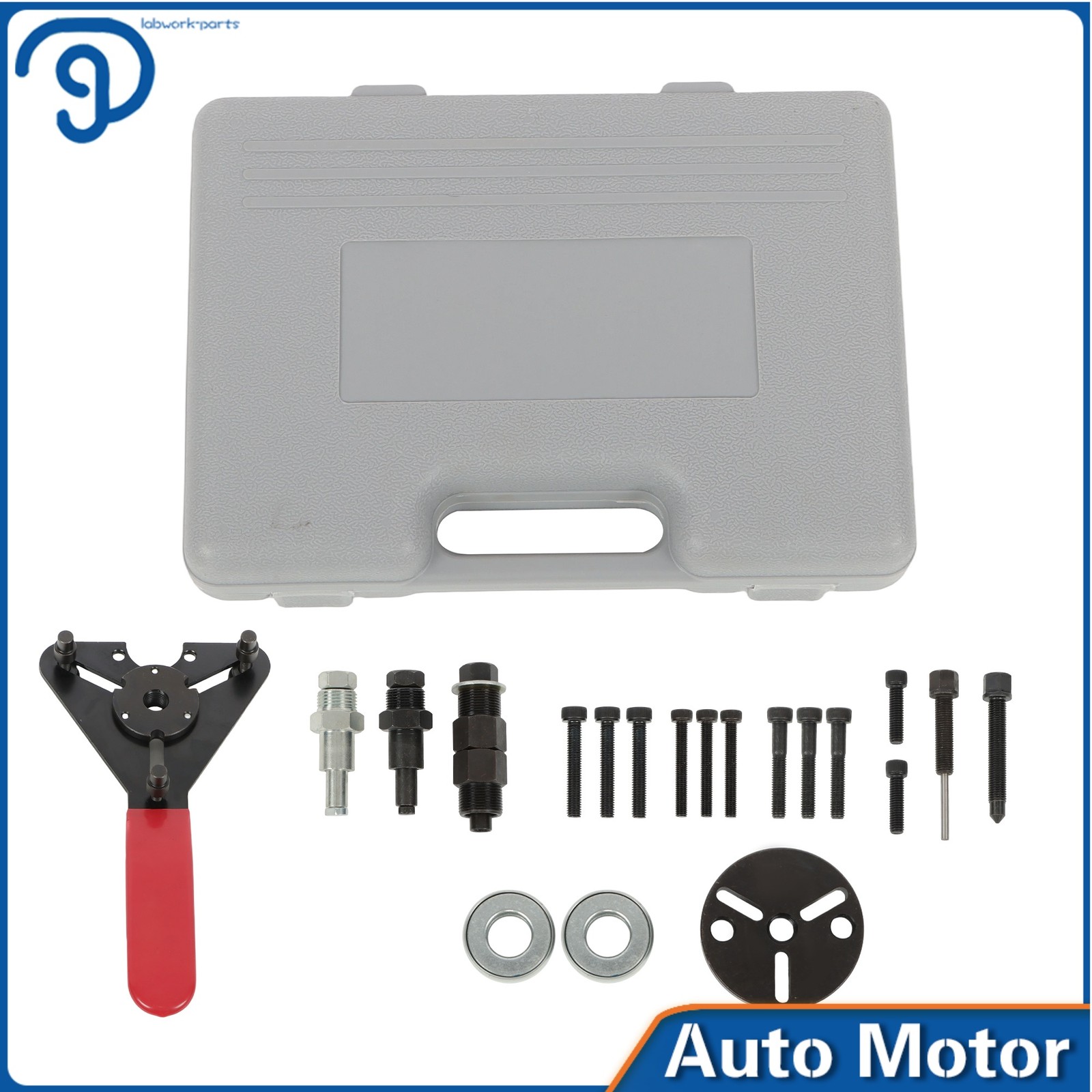 A/C Compressor Clutch Remover Kit Air Conditioner AC Automotive Auto Tool