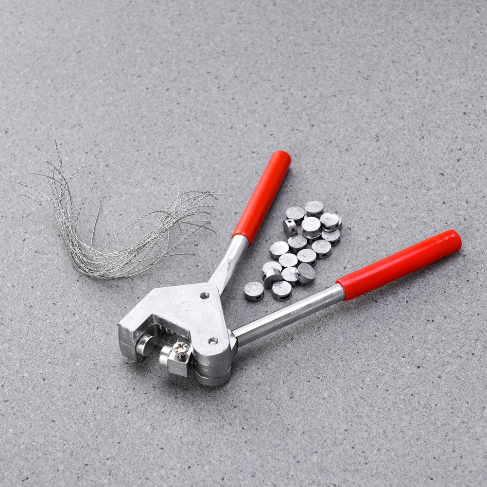 Lead Sealing Pliers Durable Kit for Repair Car Portable Steel and Plastic