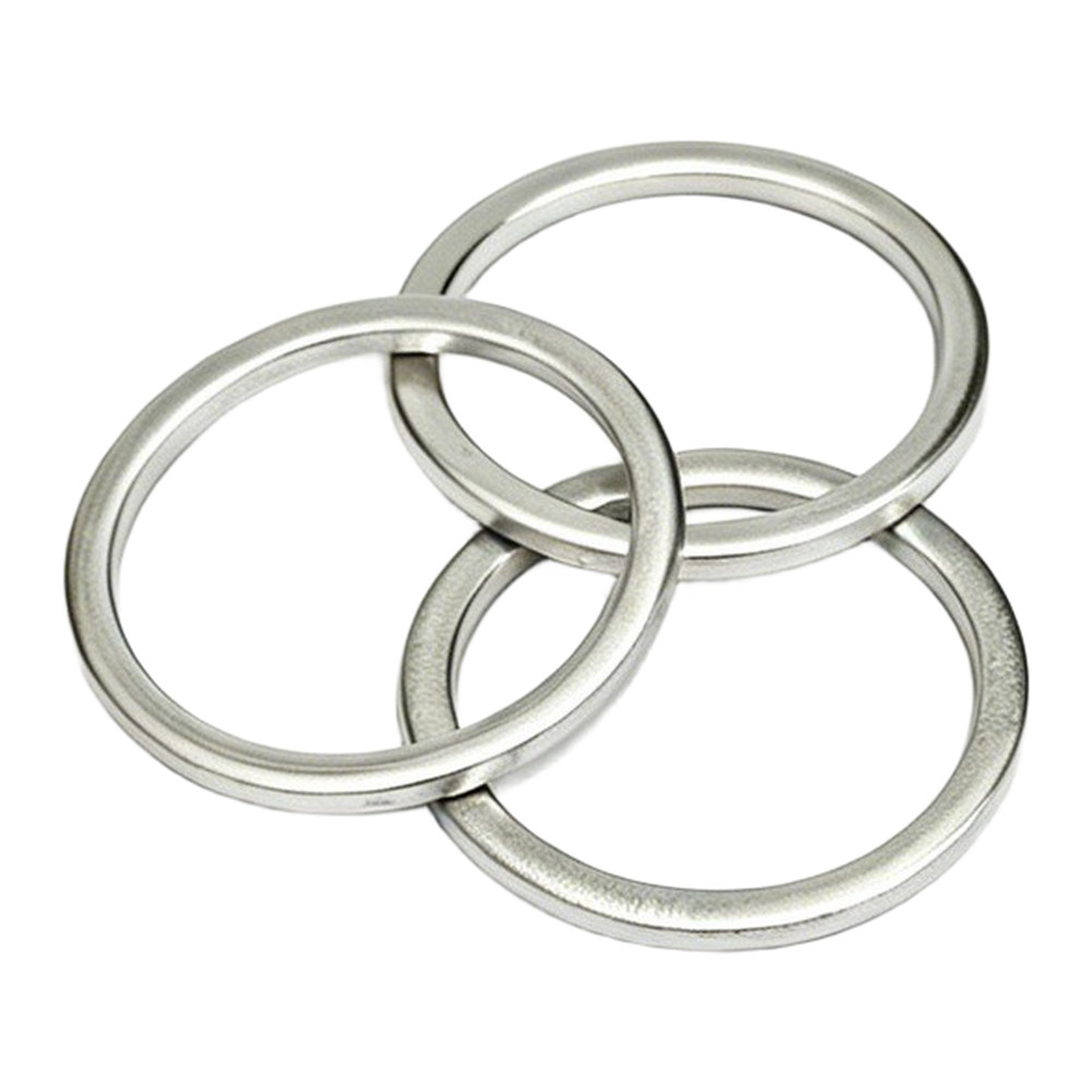 600pcs Flat Aluminum Washers with Oil Drain Gaskets for Mechanical Assembly