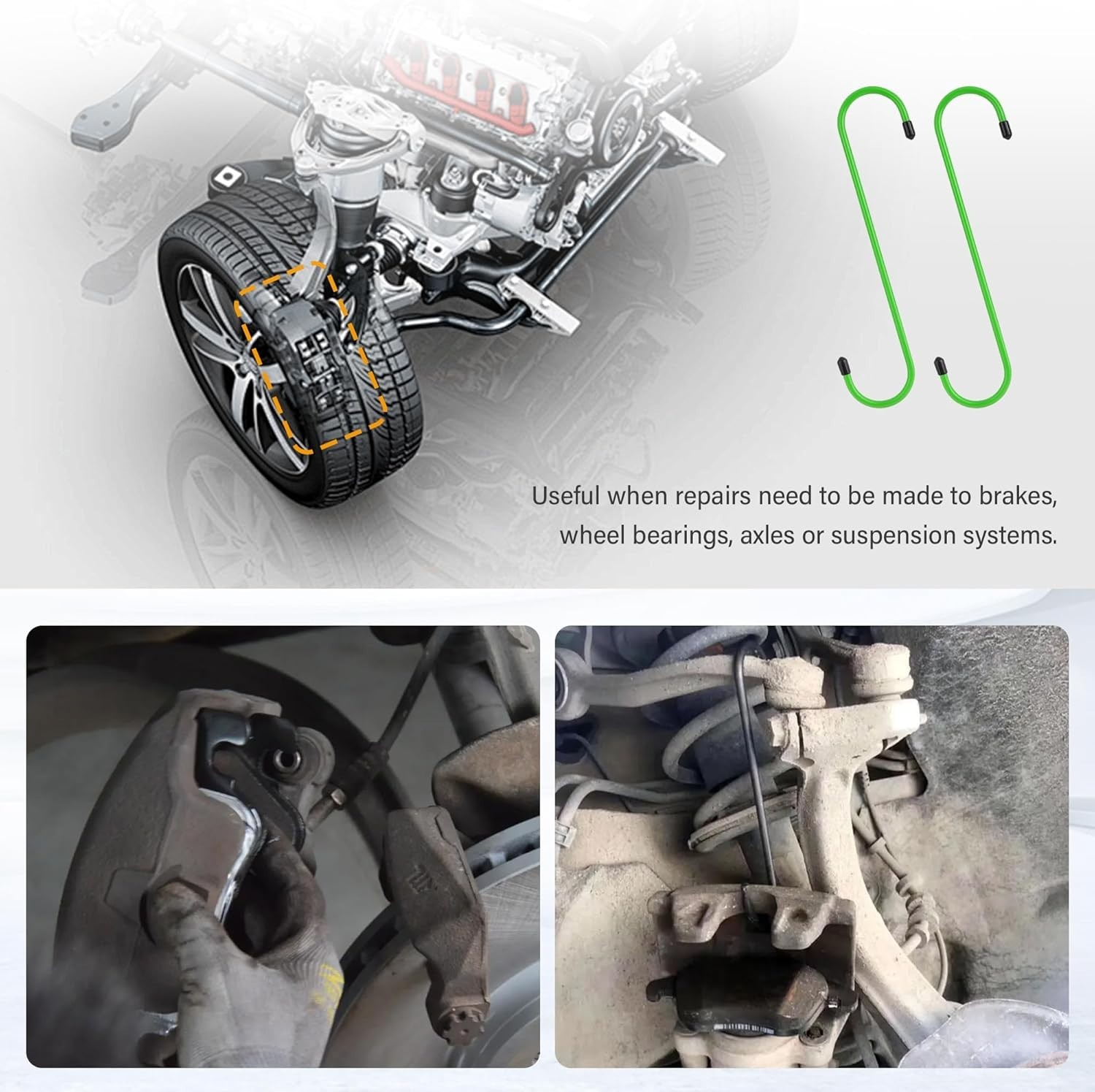 Efficient Brake Caliper Tool Set – Protect Your Brake Lines & Enhance Efficiency