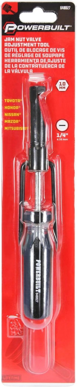 Precision Valve Adjusting Tool with 7-1/2” Handle – Fits Honda, Toyota, Nissan