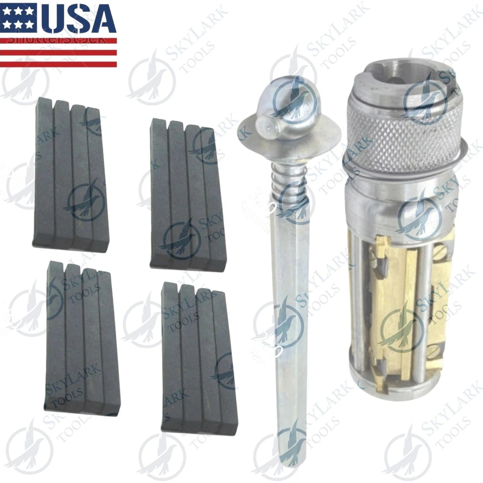 Professional Cylinder Engine Hone Kit 45–65mm Adjustable Honing Machine with 16