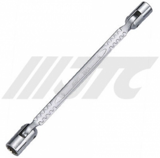JTC-3936 DOUBLE FLEXIBLE SOCKET WRENCHES (EURO-TYPE) 220mm 12×13