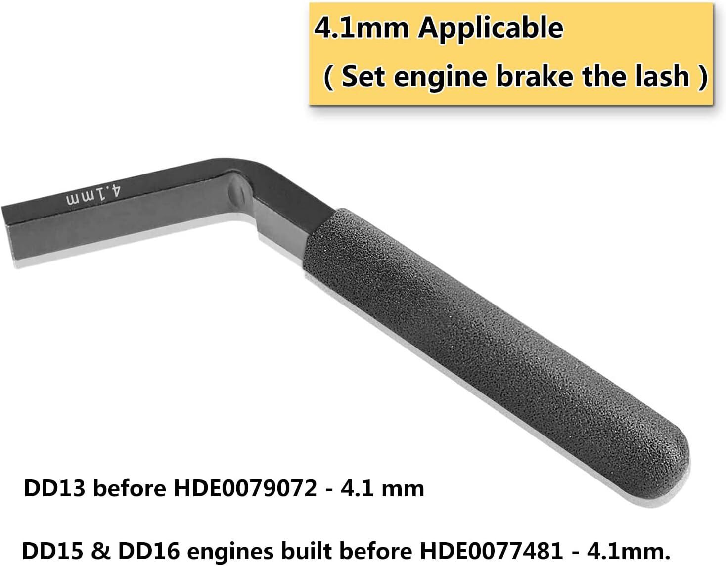 Engine Brake Adjustment Tools Fuel Line Socket for Detroit Diesel DD13 DD15 DD16