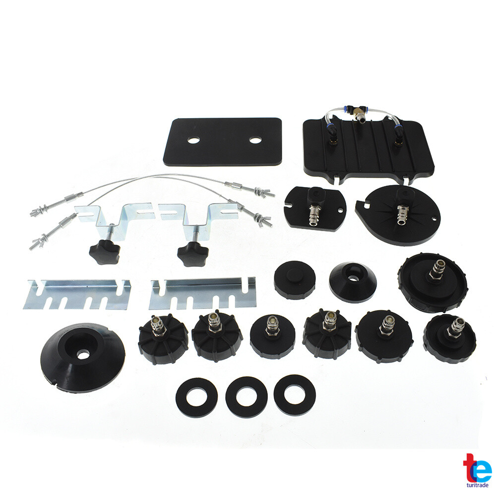 Portable Pneumatic Air Pressure Brake Kit & Clutch Bleeder Valve System Kit