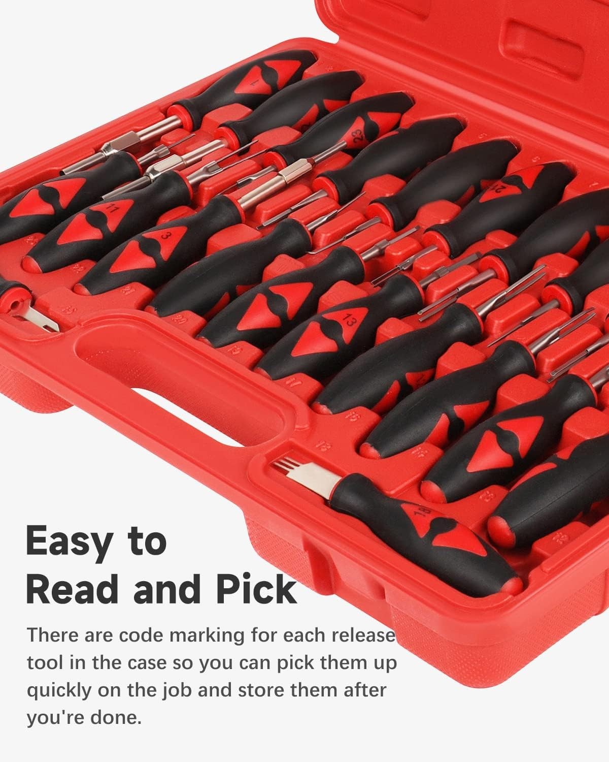 23pcs Universal Terminal Release Kit Wire Terminal Electrical Connector Remover