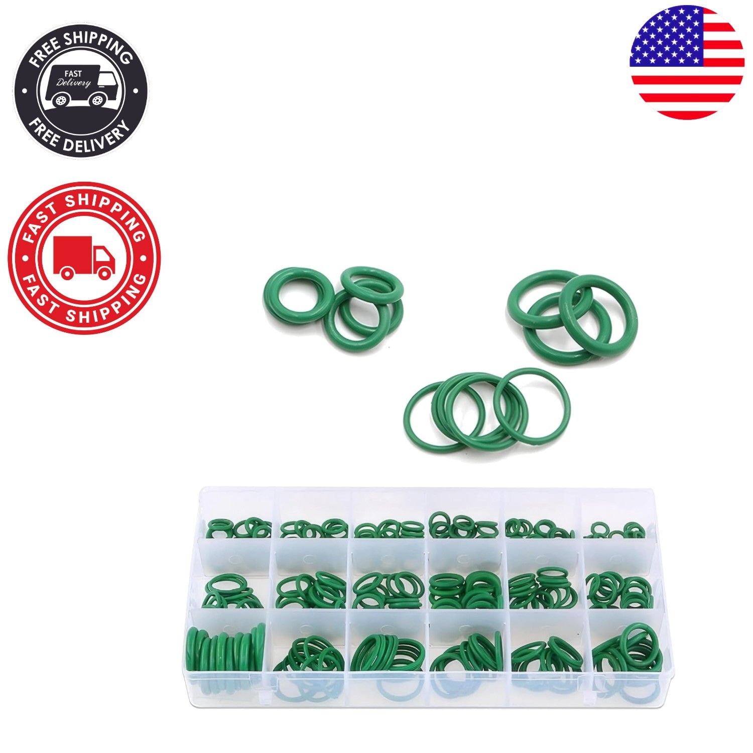 Multi-Function 270 O-Ring Kit – 18 Specifications for Air Conditioning Systems