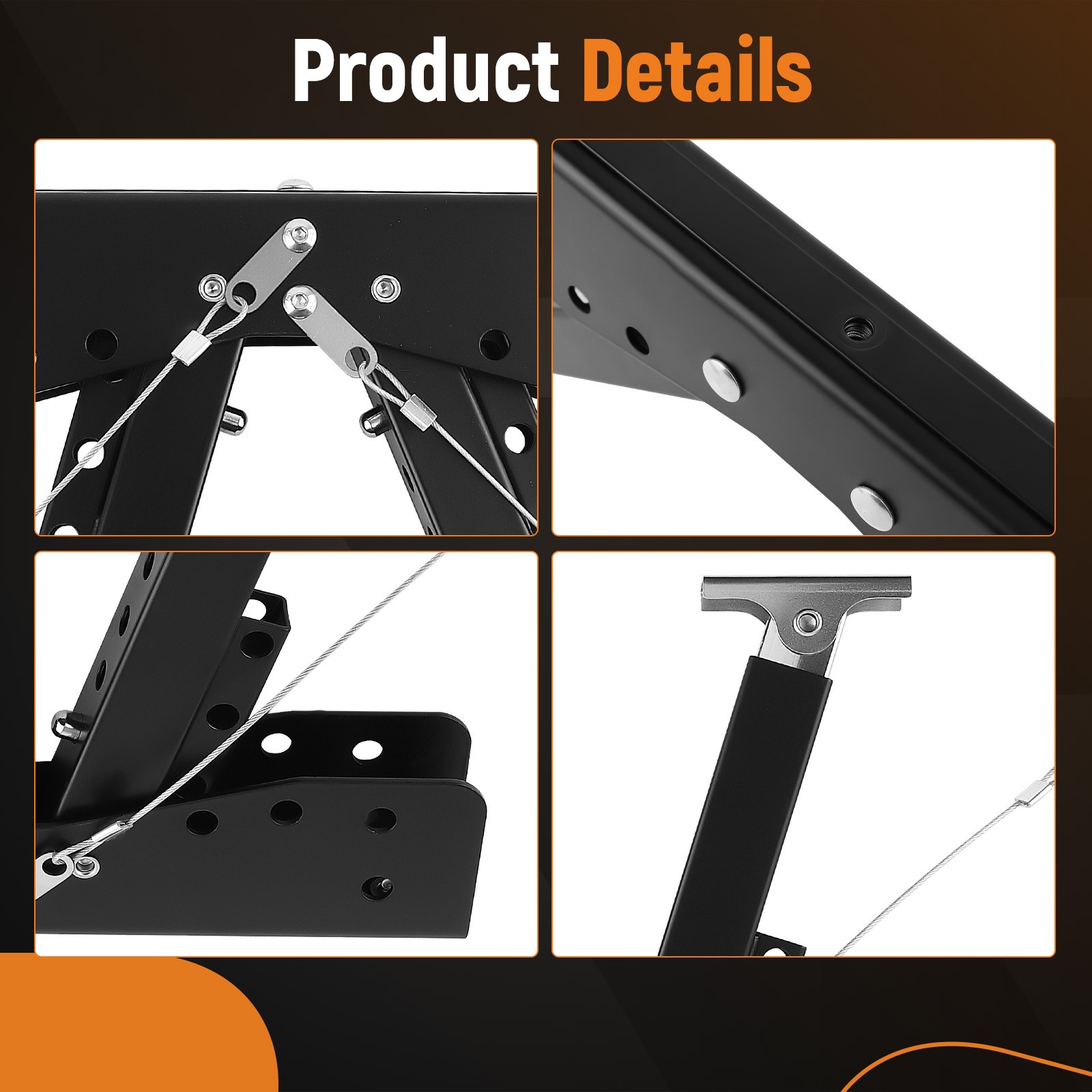 RV Step Stabilizer Accessories for Outside, Adjusted Height from 2.8″-11.4″ US