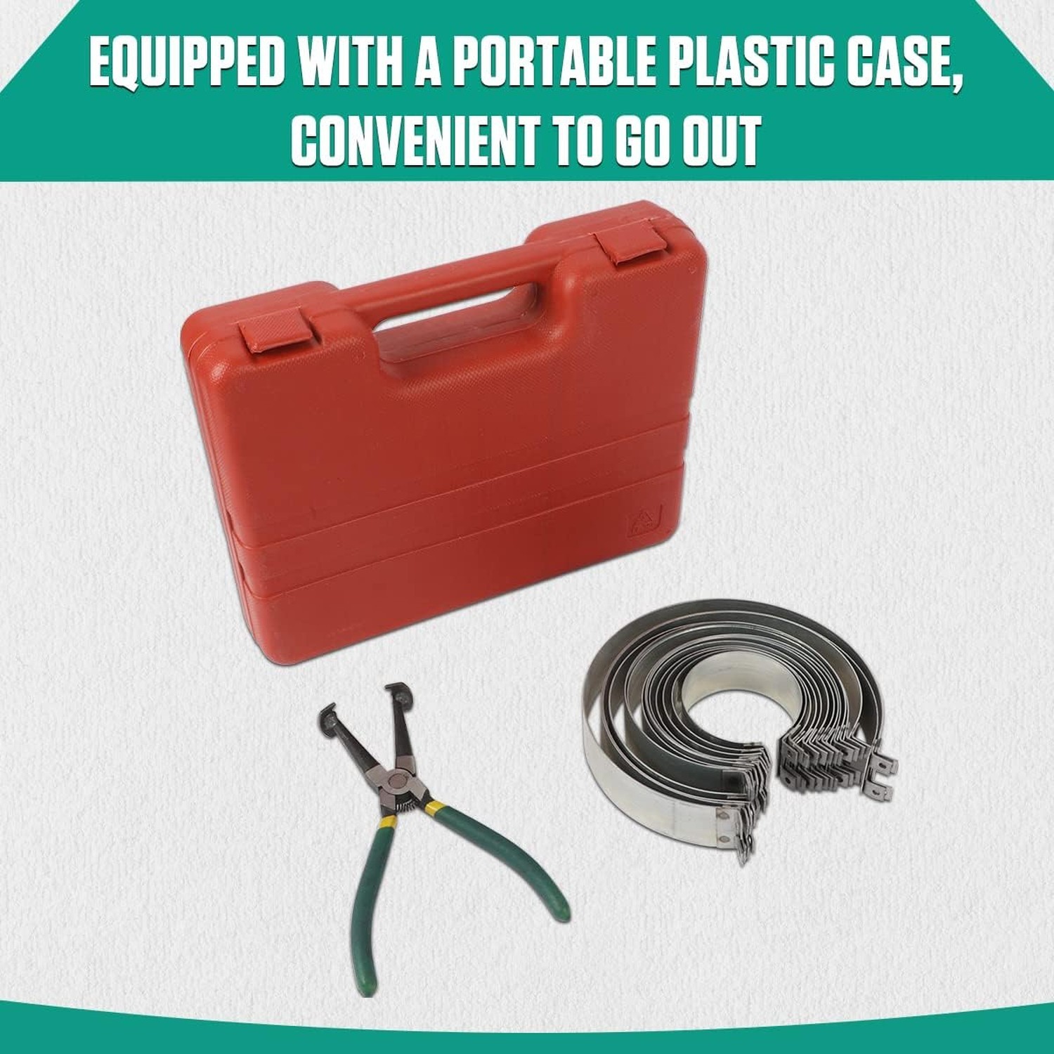 Automotive Piston Ring Compressor Tool, Car Engine Piston Ring Compressor Pli…