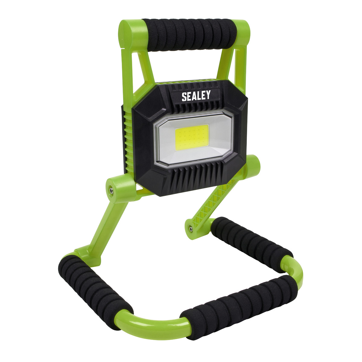 Sealey LEDFL10W Rechargeable Portable Fold Flat Floodlight 10W COB LED
