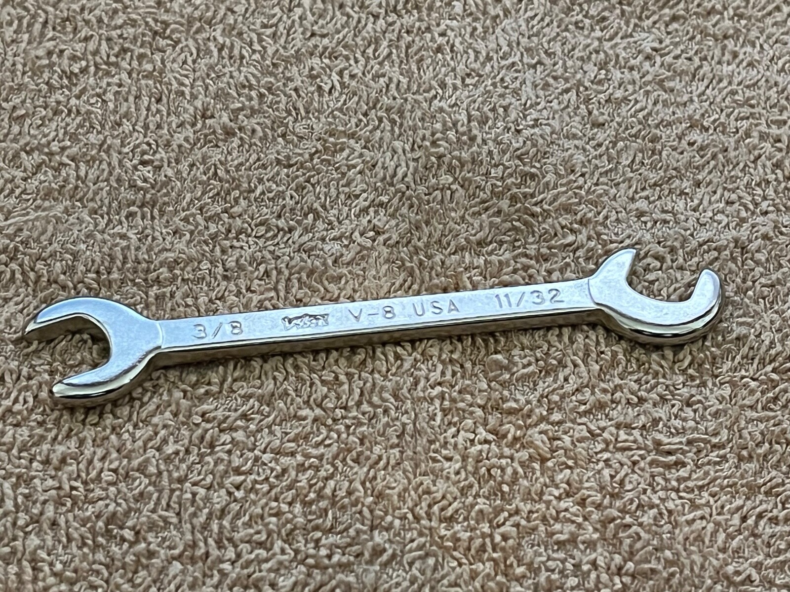 VIM TOOLS V-8 USA 3/8″ x 11/32″ Wrench Ignition Wrench NOS