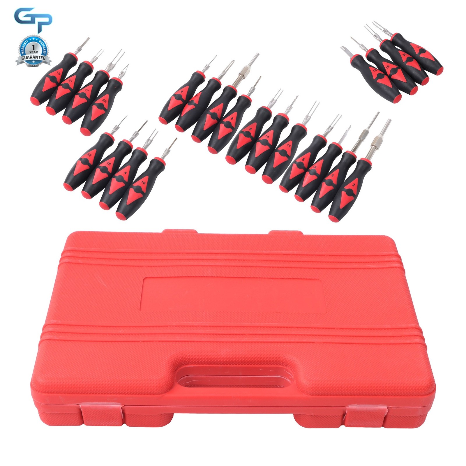 23 PCS Universal Terminal Release Tool Set Wire Electrical Connector Removal Kit