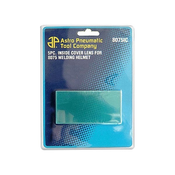 Astro Pneumatic 8075IC 5 Piece Inside Lens Set for AST8075SE Welding Helmet