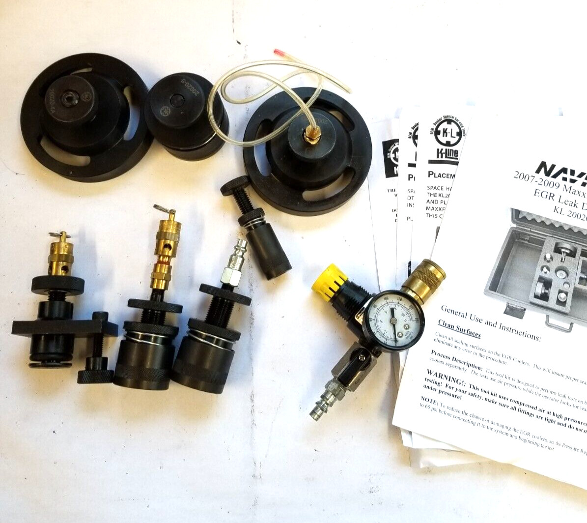 * K-LINE NAVISTAR KL20020 LEAK DETECTION KIT 2007-2009 MAXXFORCE DT 9 & 10