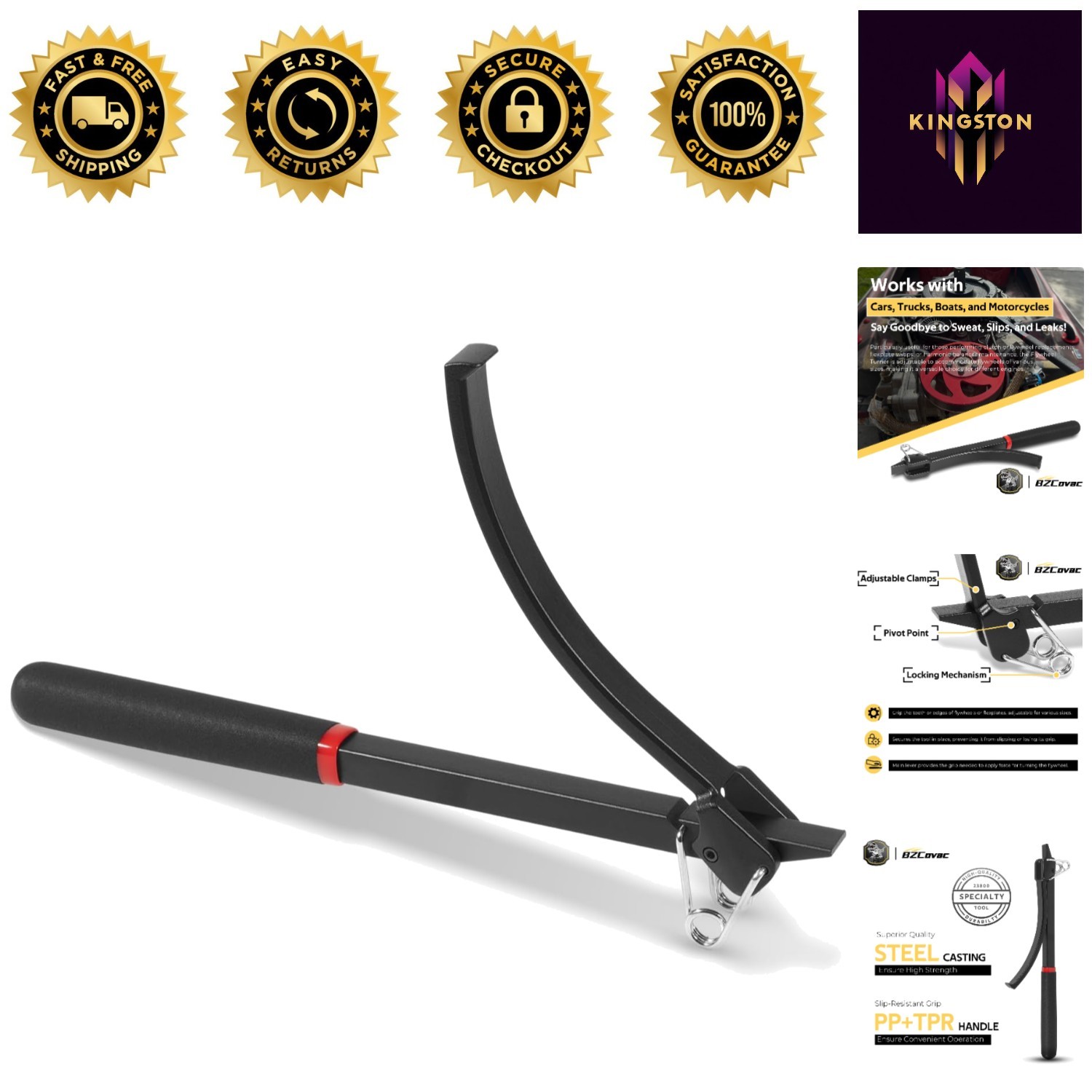 Adjustable Locking Tool for Engine & Outboard Motor Repairs – Lightweight Design