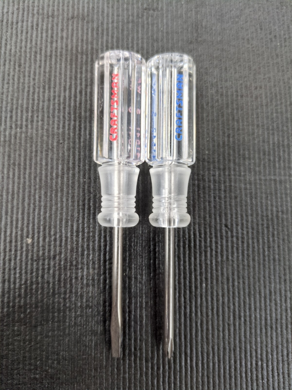 Craftsman Small Mini Phillips Flat Slotted Screwdriver Set S 41541 41542 Exc USA