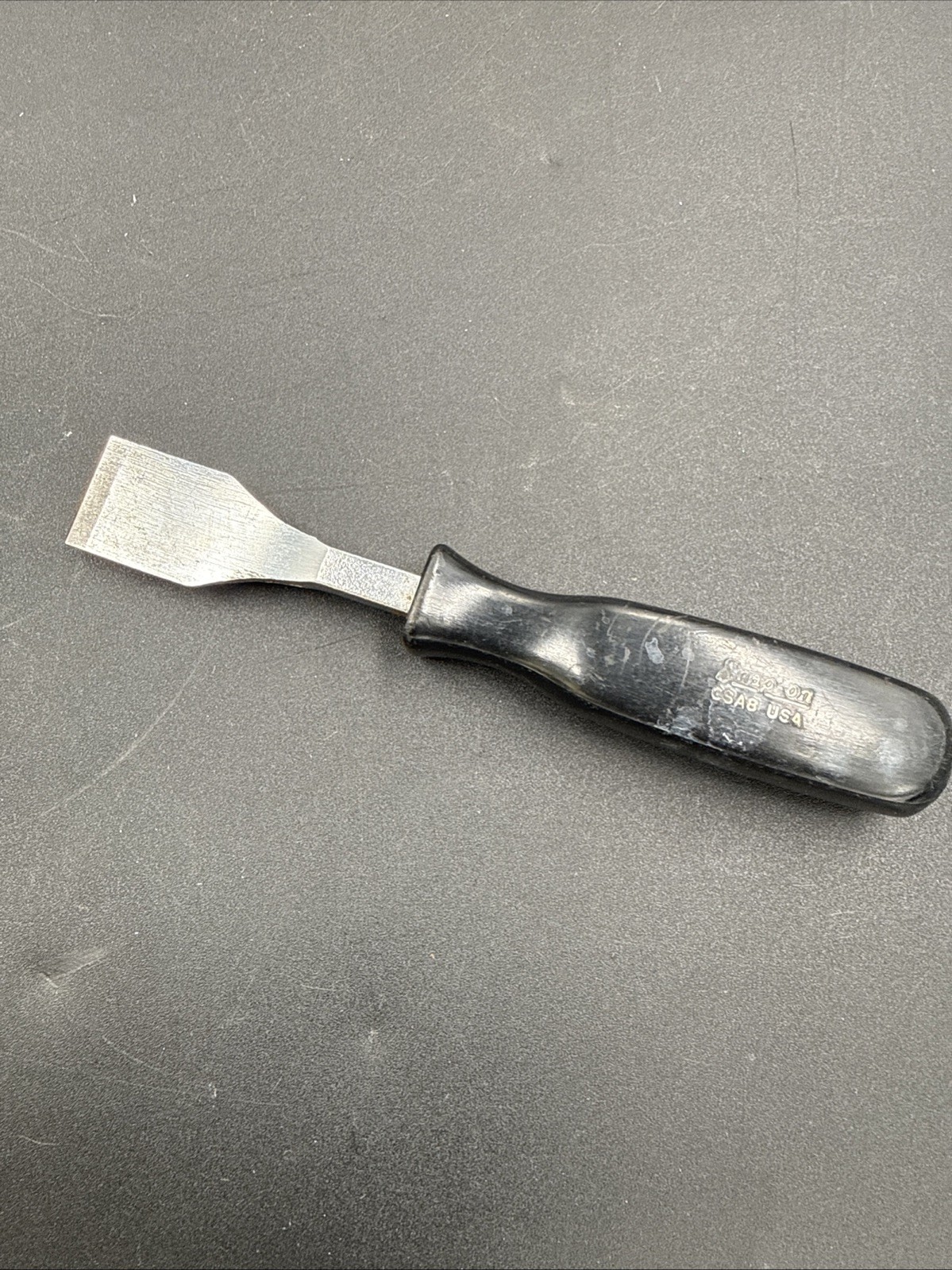 Snap On Black Handle Rigid Carbon Scraper Gasket Scraper CSA8