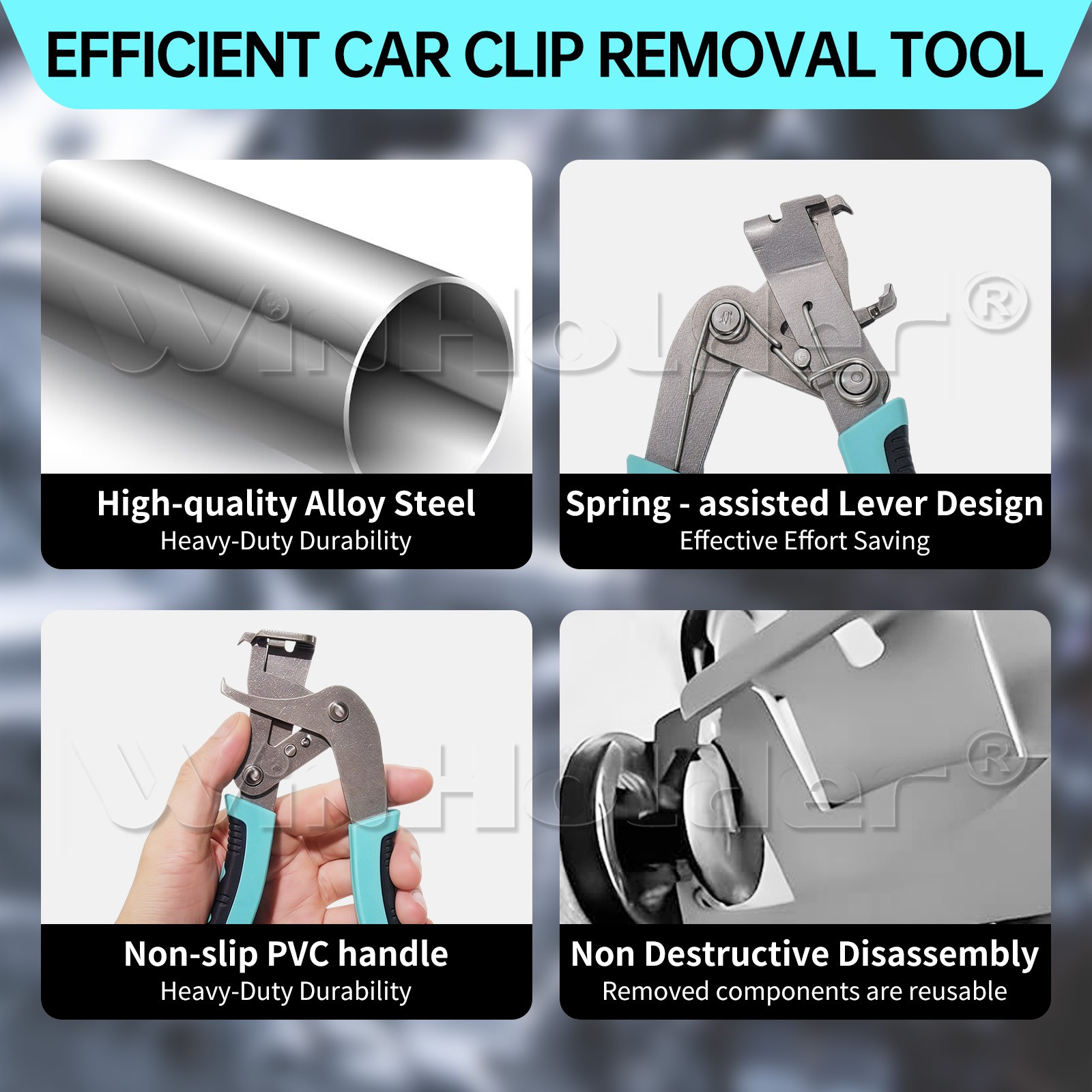3Pcs Car Connector Removal Tool Wire Terminal Release Extractor Auto Plug Set