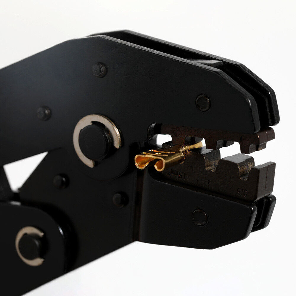Insulated Cable Connectors Terminal Wire Crimper Pliers Ratchet Crimping Tool