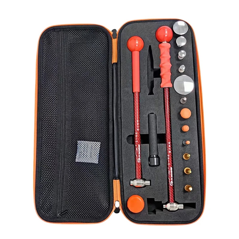 1Set Carbon Fiber Blending Hammers Paintless Dent Repair Removal Knockdown Tools