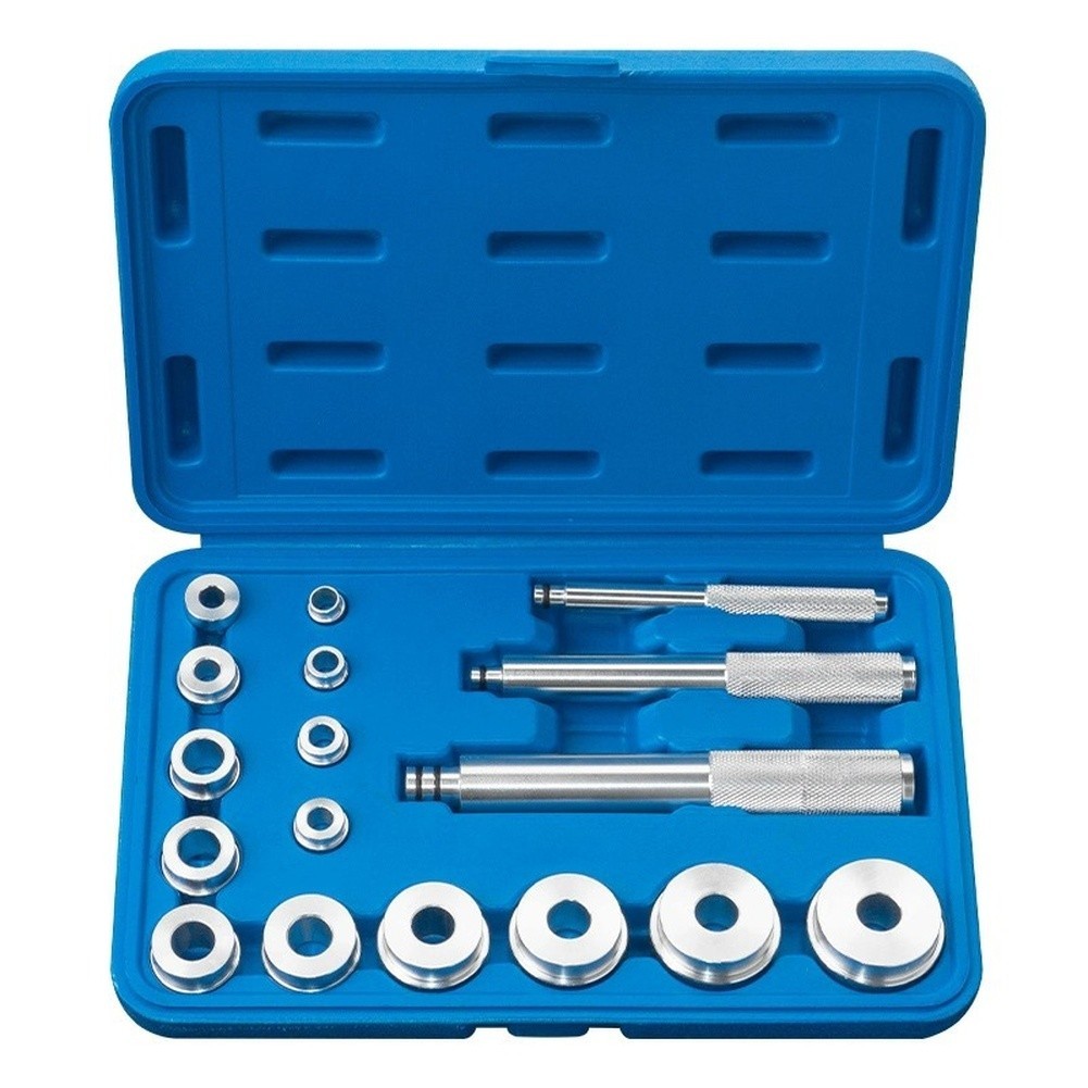 17 Piece Auto Bearing Tool Set Aluminum Alloy for Precise Installation Removal