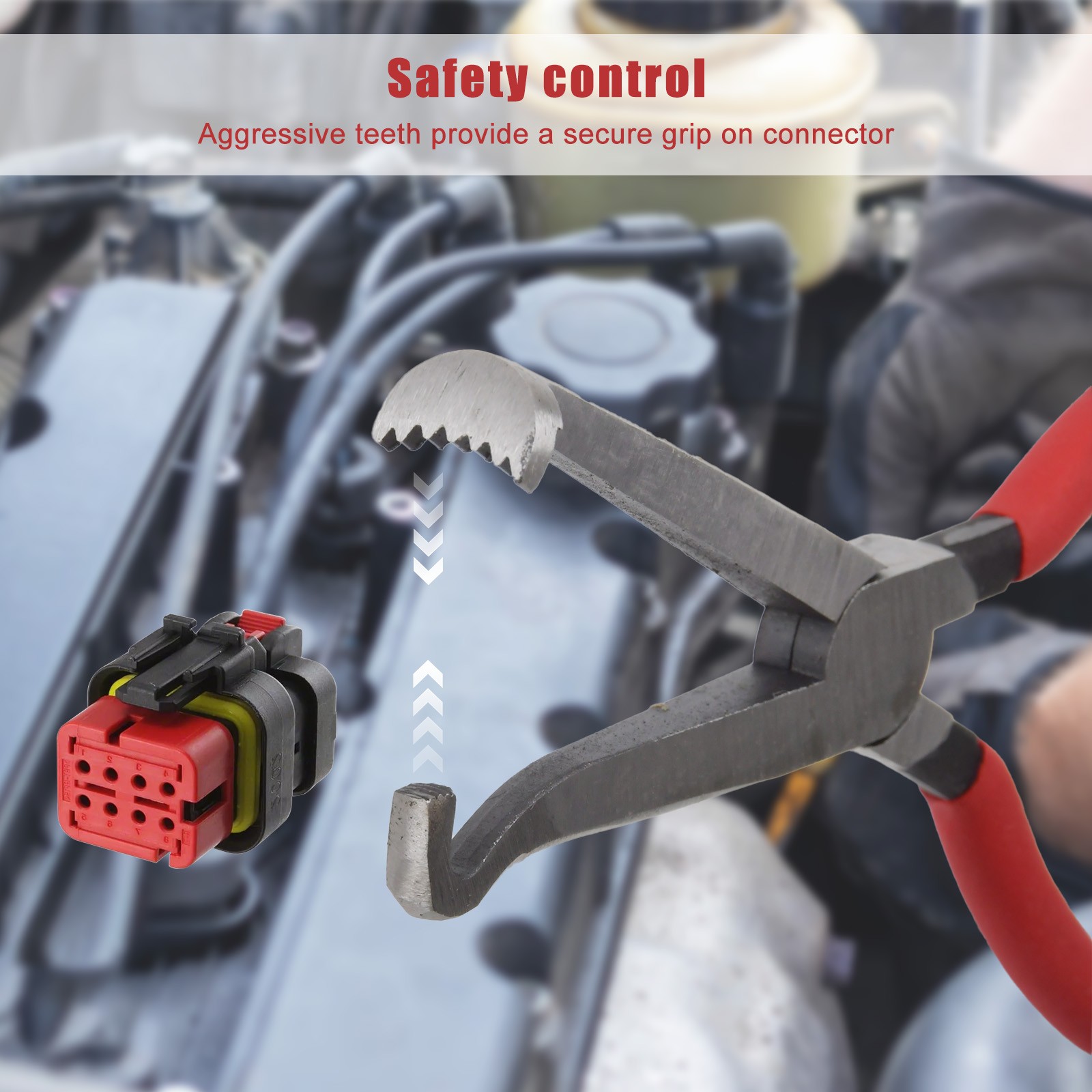 2PCS Electrical Disconnect Pliers 37960, Electrical Connector Separator 13120