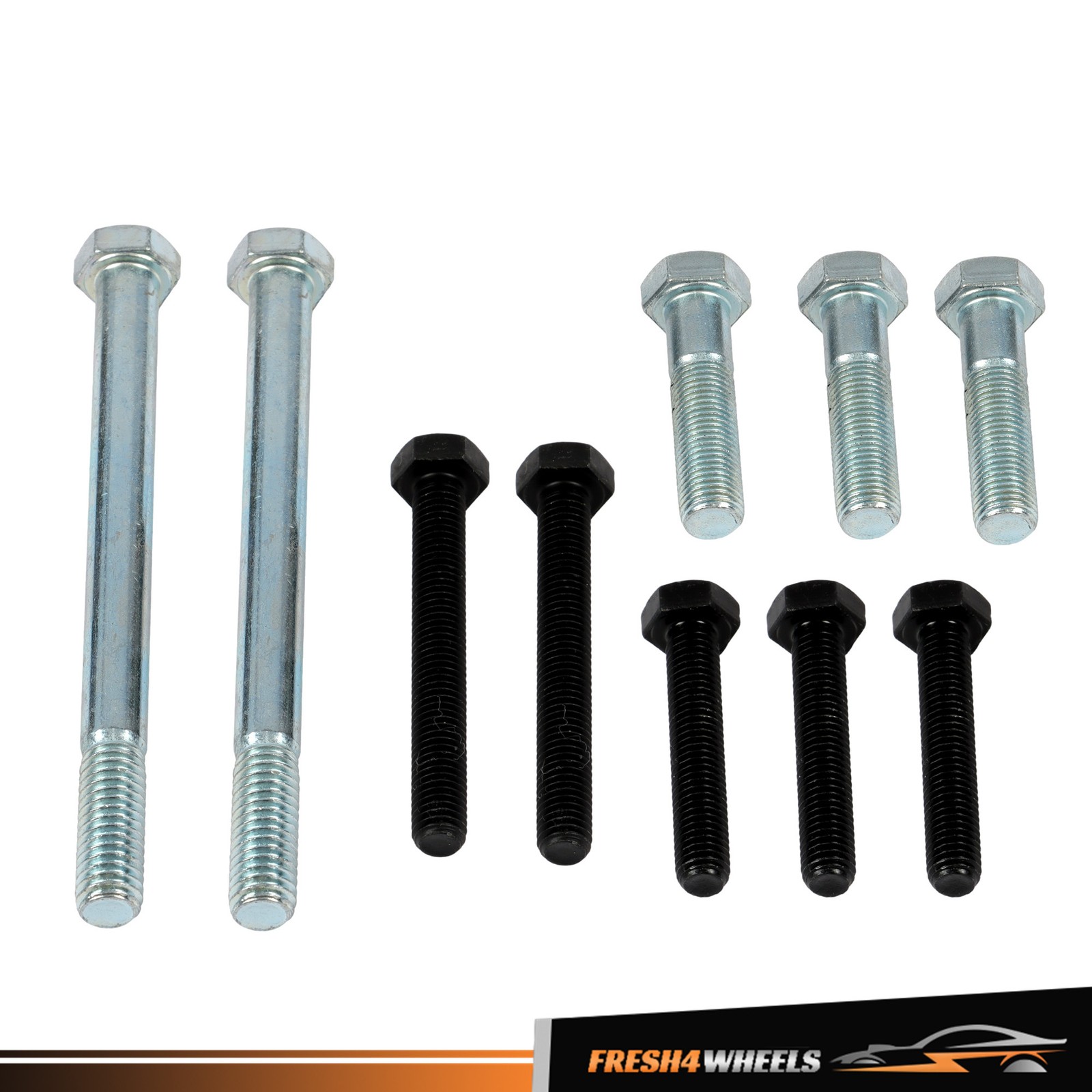 46pcs Harmonic Balancer Puller Tool Set Gear Pulley Steering Wheel Removal Kit