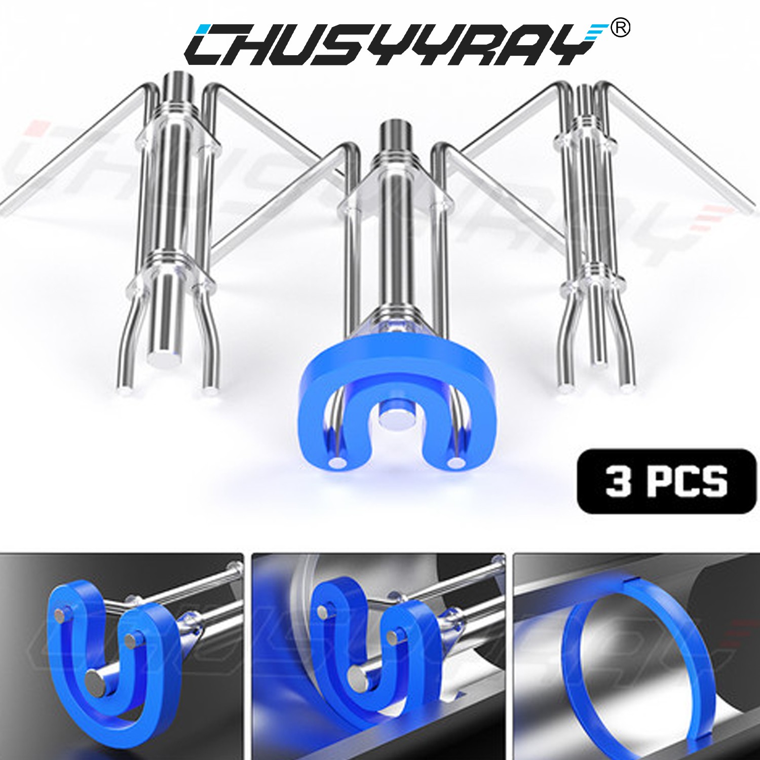 3 Hydraulic Cylinder Piston Rod Seal U-cup Installation Tool For Dodge Ram 3500