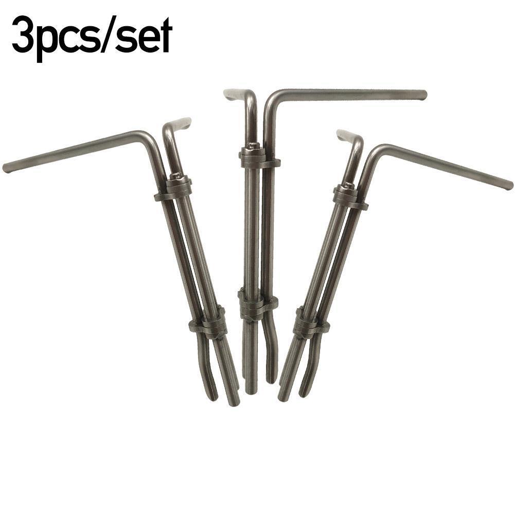 3pc Hydraulic Cylinder Piston Rod Seal U-cup Installation Tool Kit Set Universal