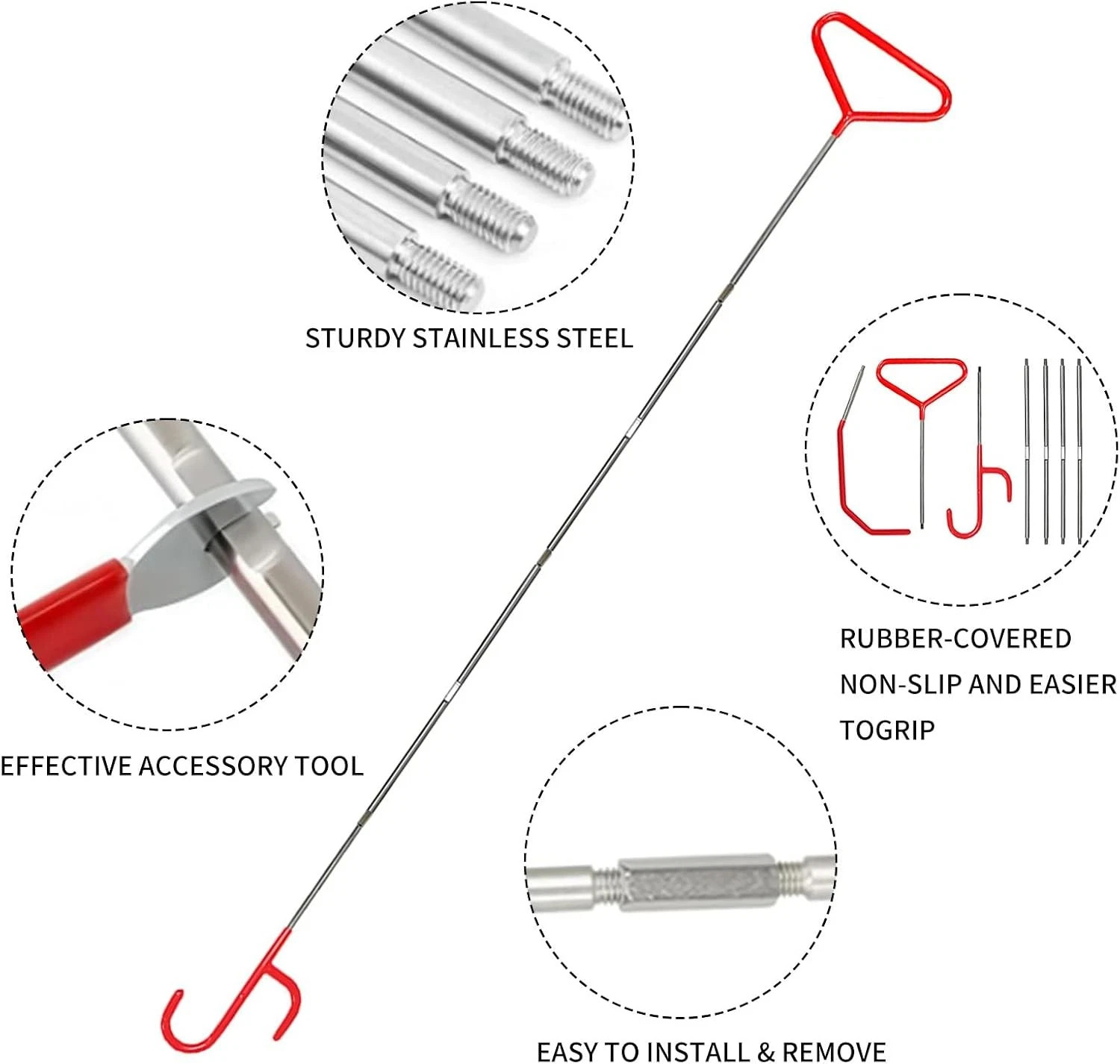 Emergency Auto Tool Window-Car Door Key Lost Out Universal Tool Kits US