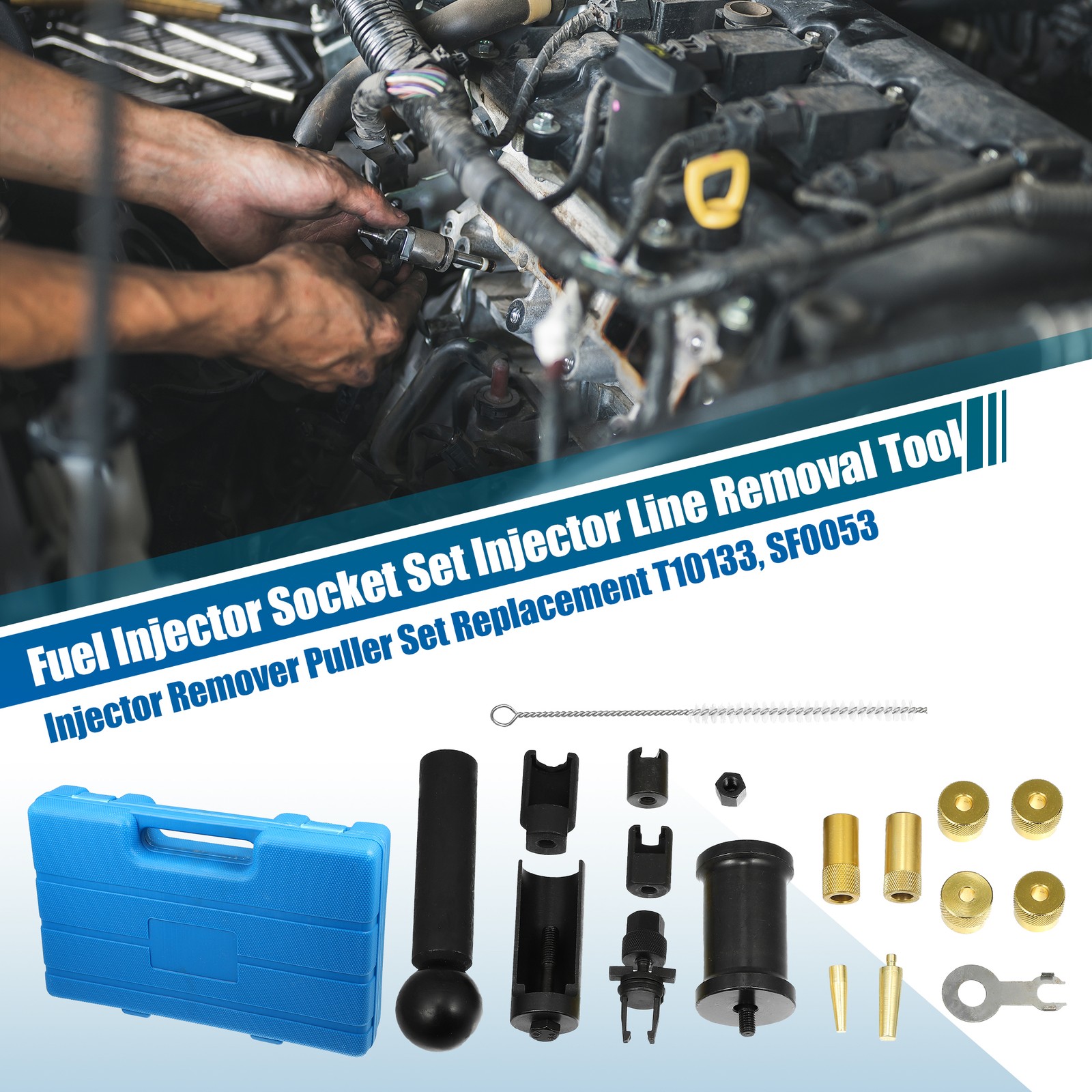 Engine Injector Removal Puller Kit Repair Garage Tools for Audi for Skoda for VW