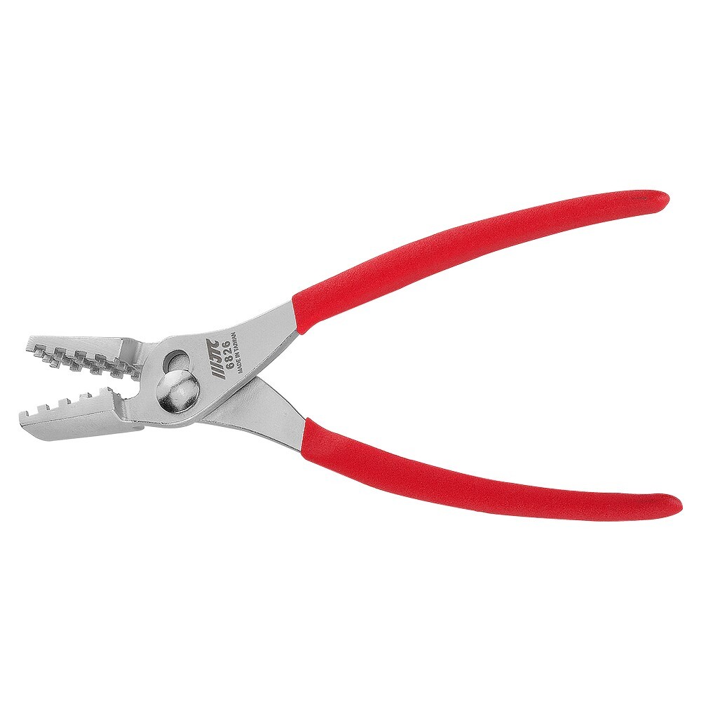 JTC-6826 MULTIPLE TEETH TYPE HOSE CLAMP PLIERS L: 8″ (200MM); CAPACITY: 0~55MM