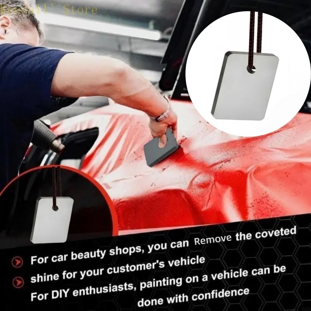 Precision Ground Denibbing Tool for Automotive Paint Overspray Removal