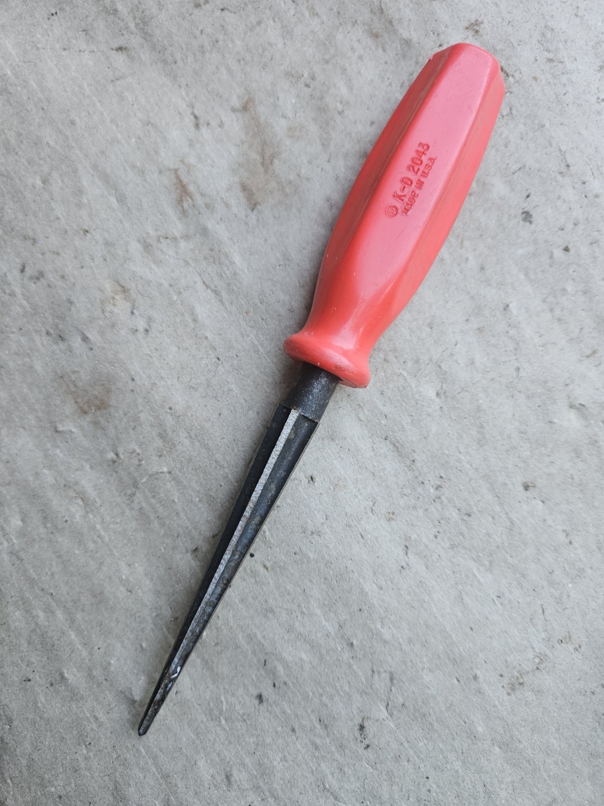 K-D Tools Taper Reamer Model 2043 1/8” – 1/2” USA