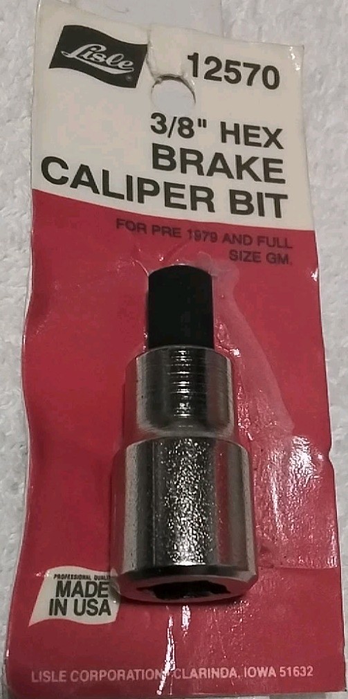 LISLE 12570 3/8″ DRIVE 3/8″ BRAKE CALIPER SOCKET USA 🇺🇸