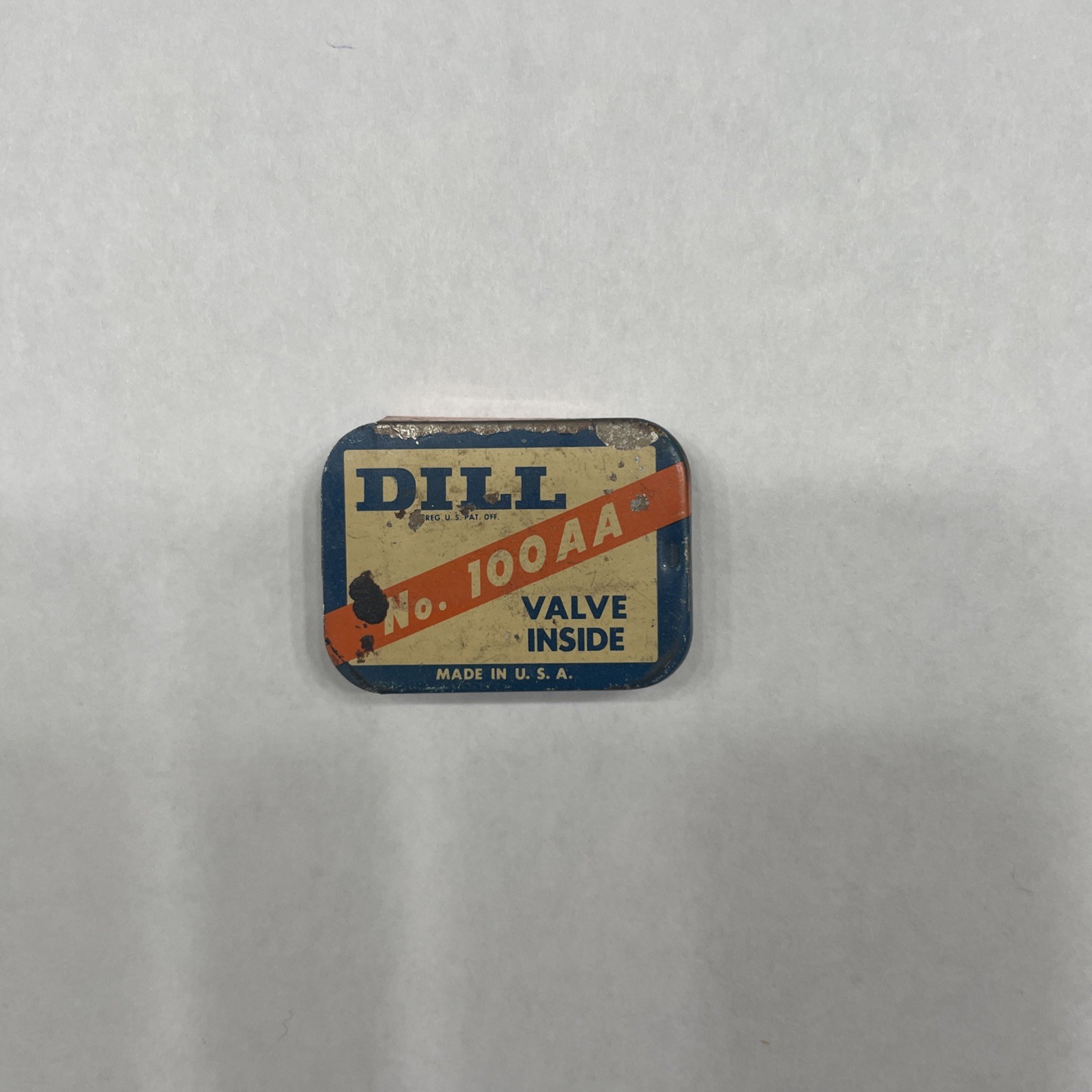 Dill No. 100AA Valve Inside
