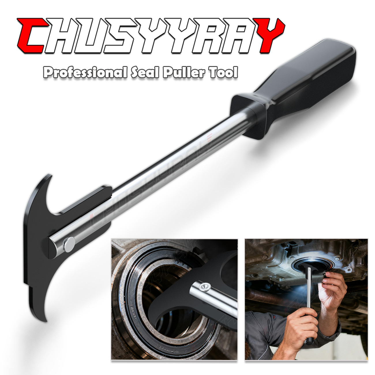 1pc Professional Seal Puller Oil Grease Seals Tips Tool Extractor Mechanics US