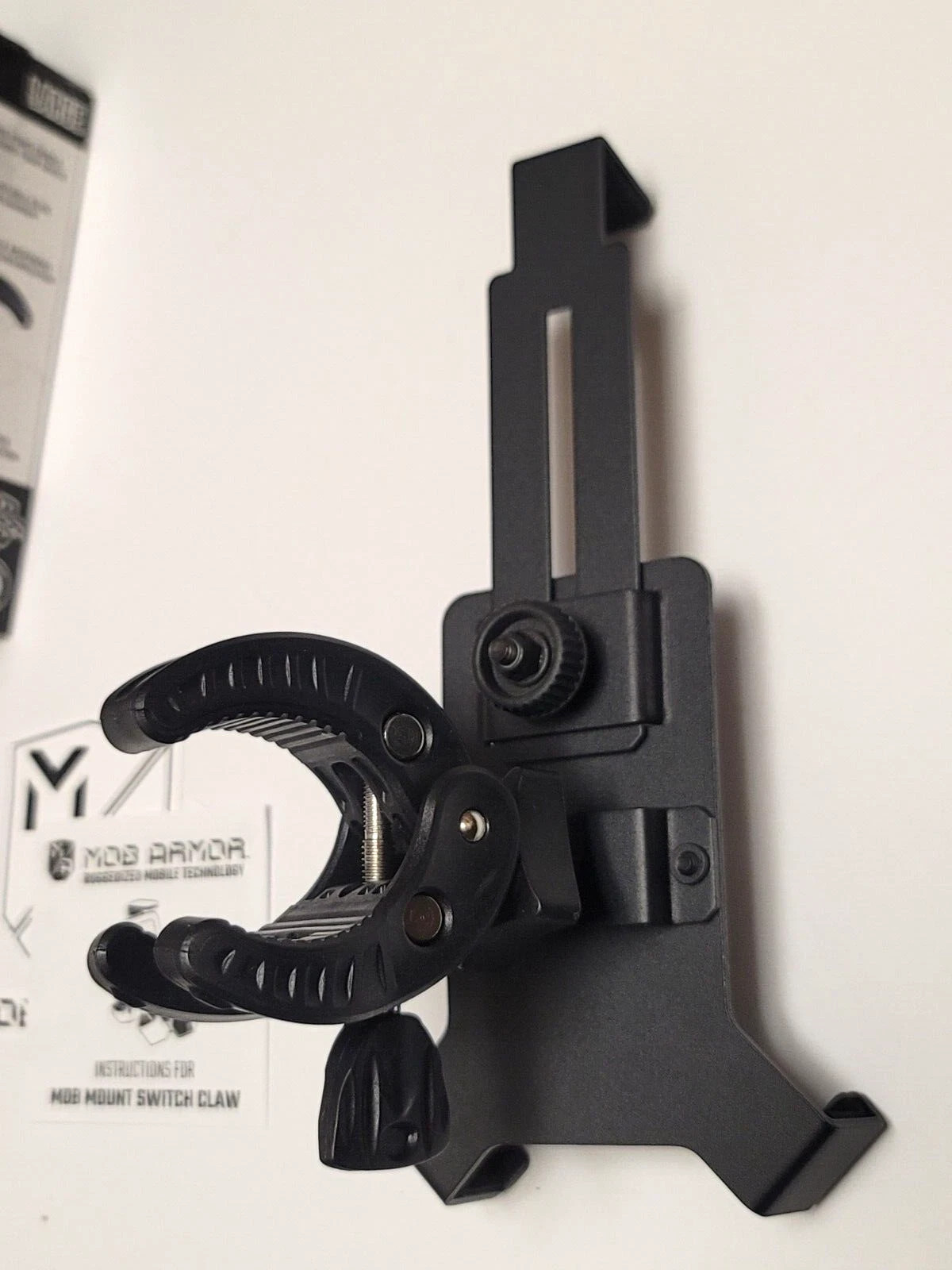 Mob Armor Mob Claw Phone Mount System for bike / Car/ Truck, Small #MOBC2-BLK-SM