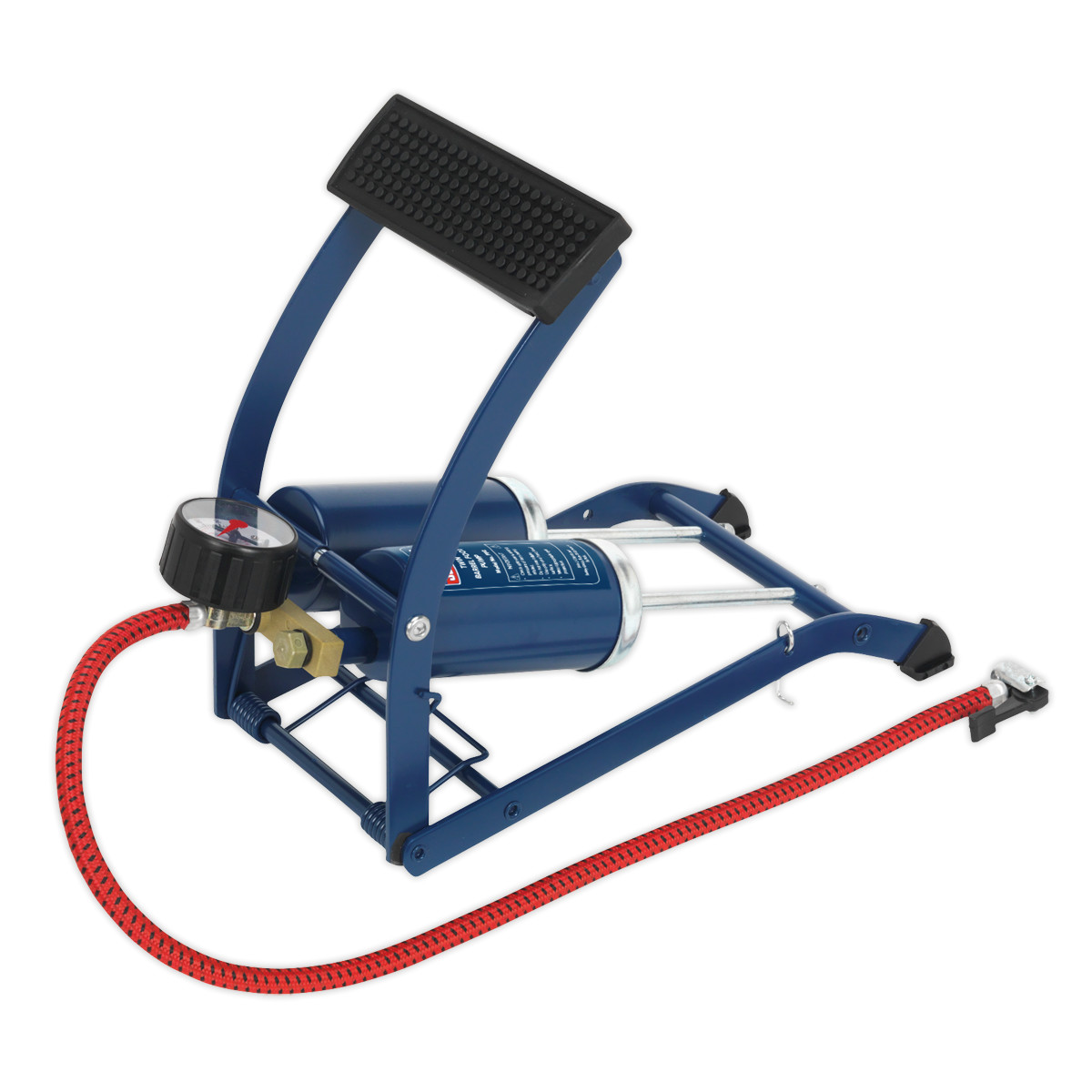 Sealey FP2 Foot Pump Twin Barrel