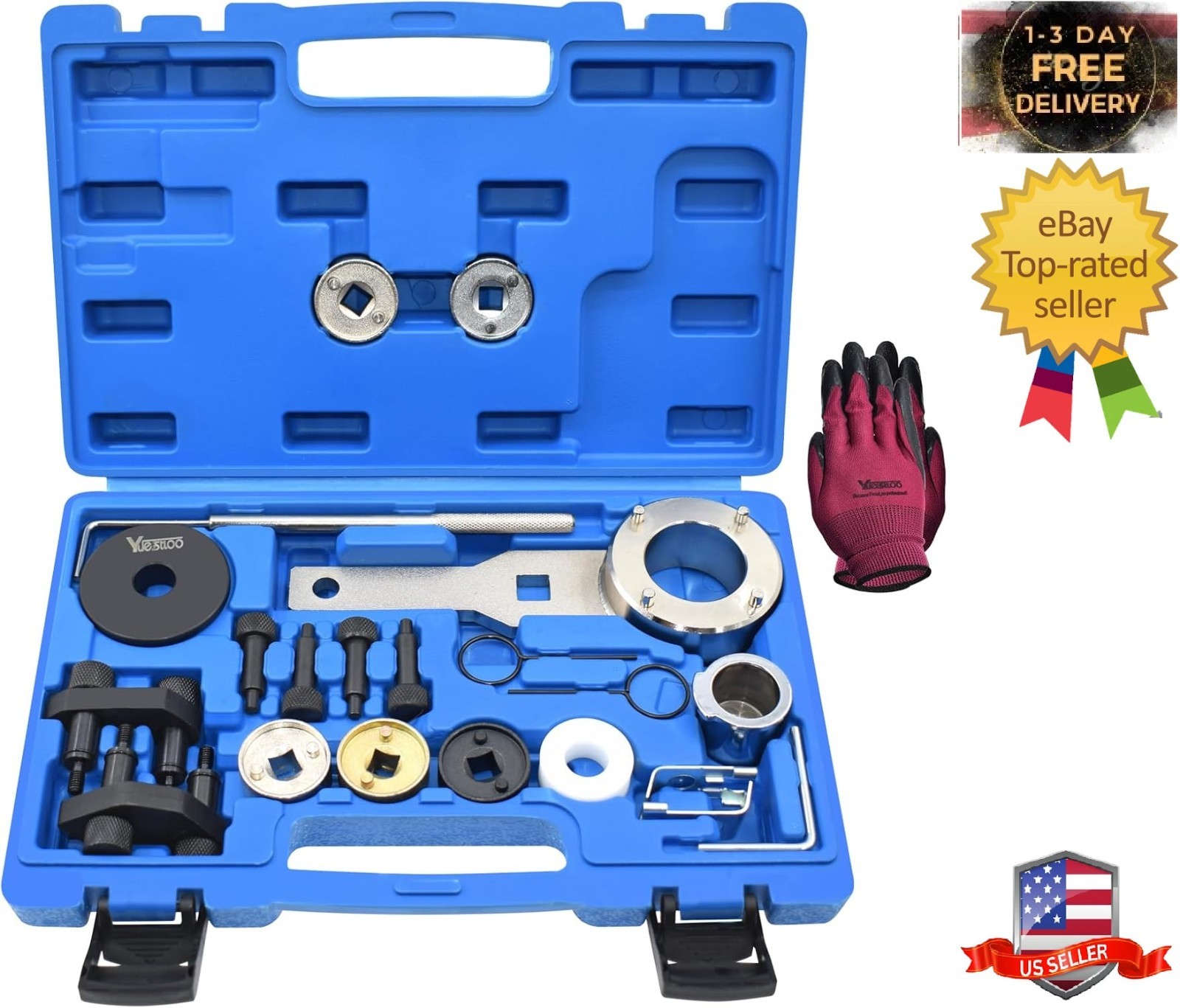 Camshaft Crankshaft Engine Timing Tool Kit for VW Audi EA888 1.8/2.0 TSI TFSI