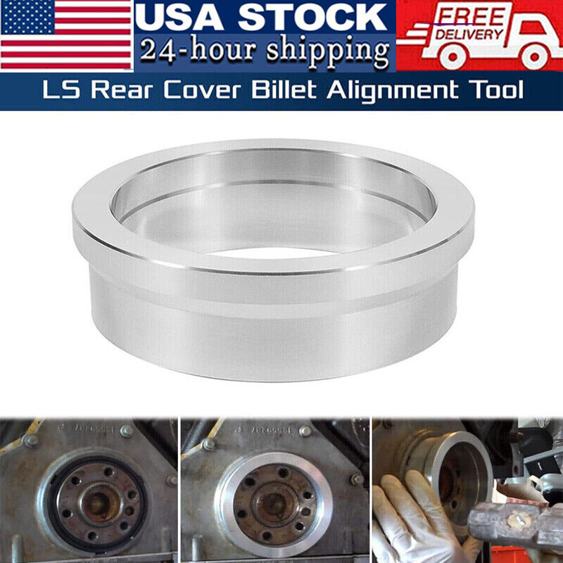for LS Rear Main Cover Alignment Seal Install Tool GM Gen III IV 4.8 5.3 5.7 6.0