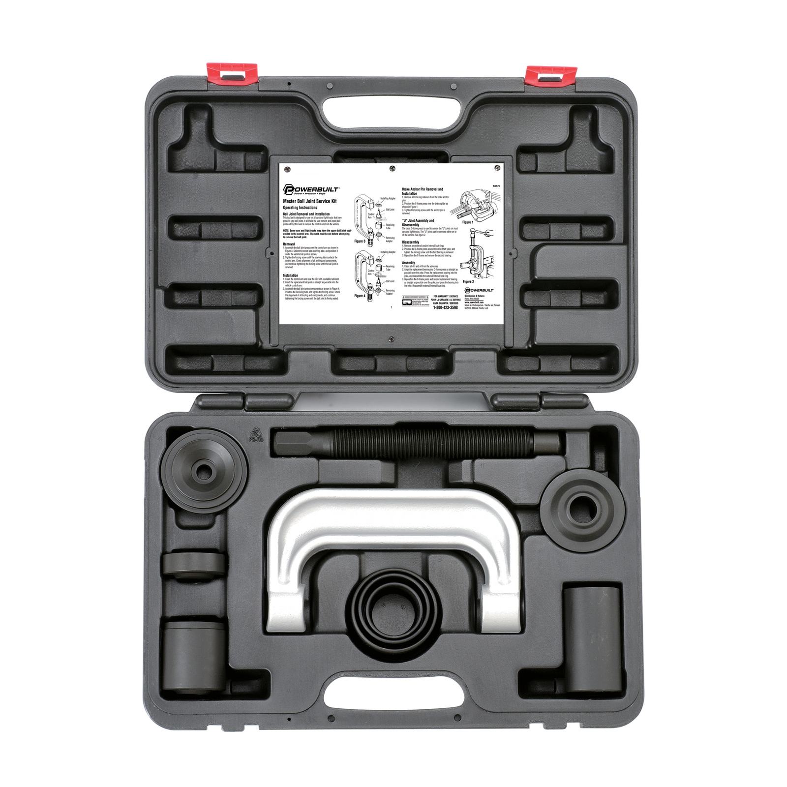 Powerbuilt 10 Piece Ball Joint Service Set – 940579